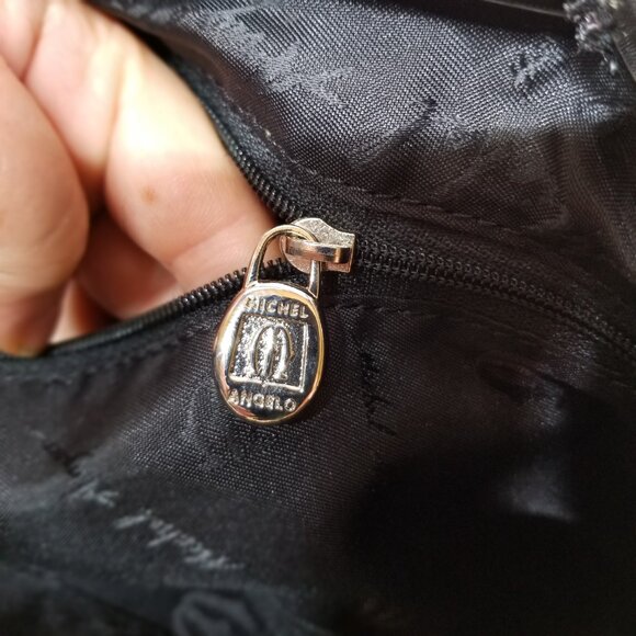 Michel Angelo Women's Handbag Pink Snakeskin Pattern - Picture 4 of 4